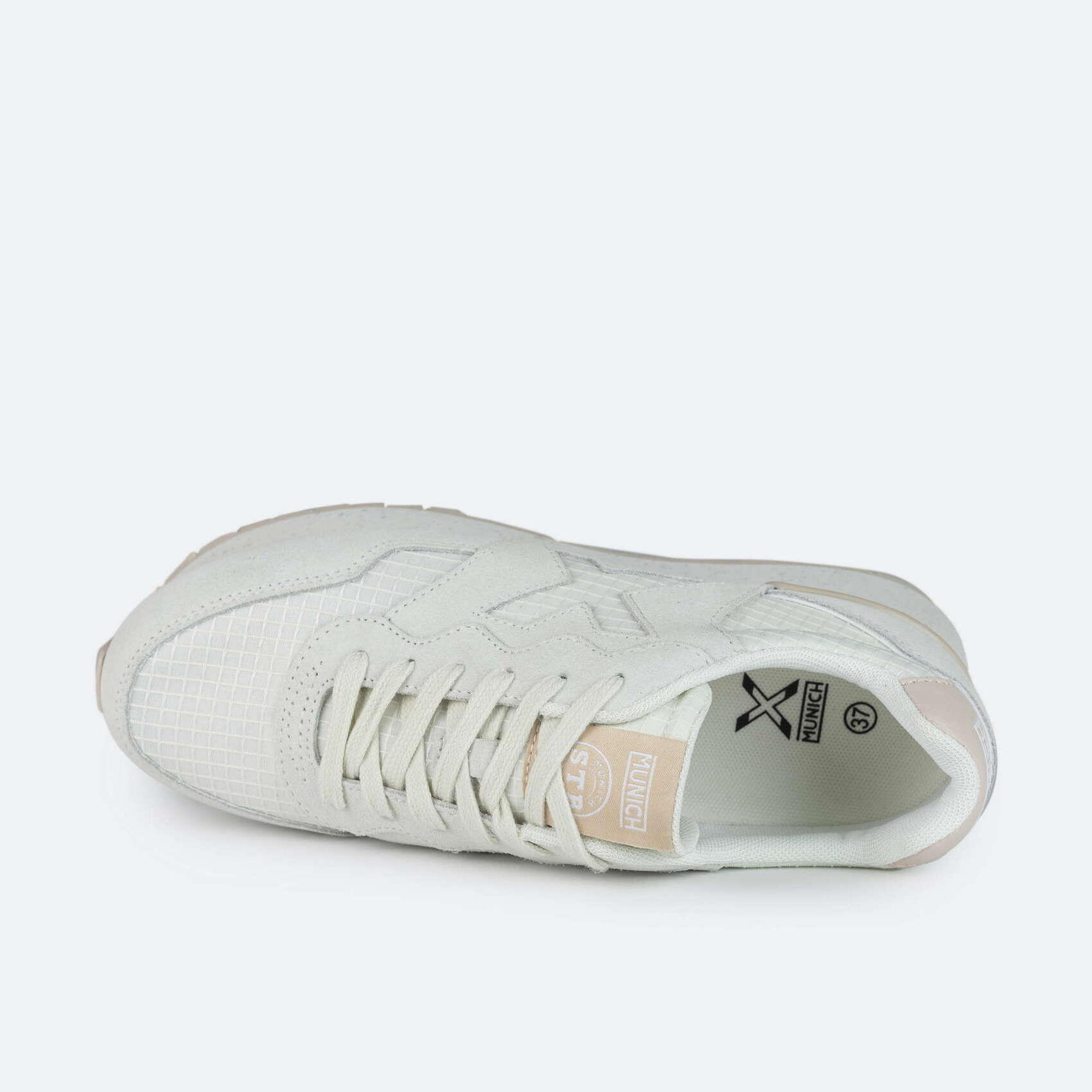 Baskets Munich Modèle Dash Sky 20 Couleur Blanc 3/5