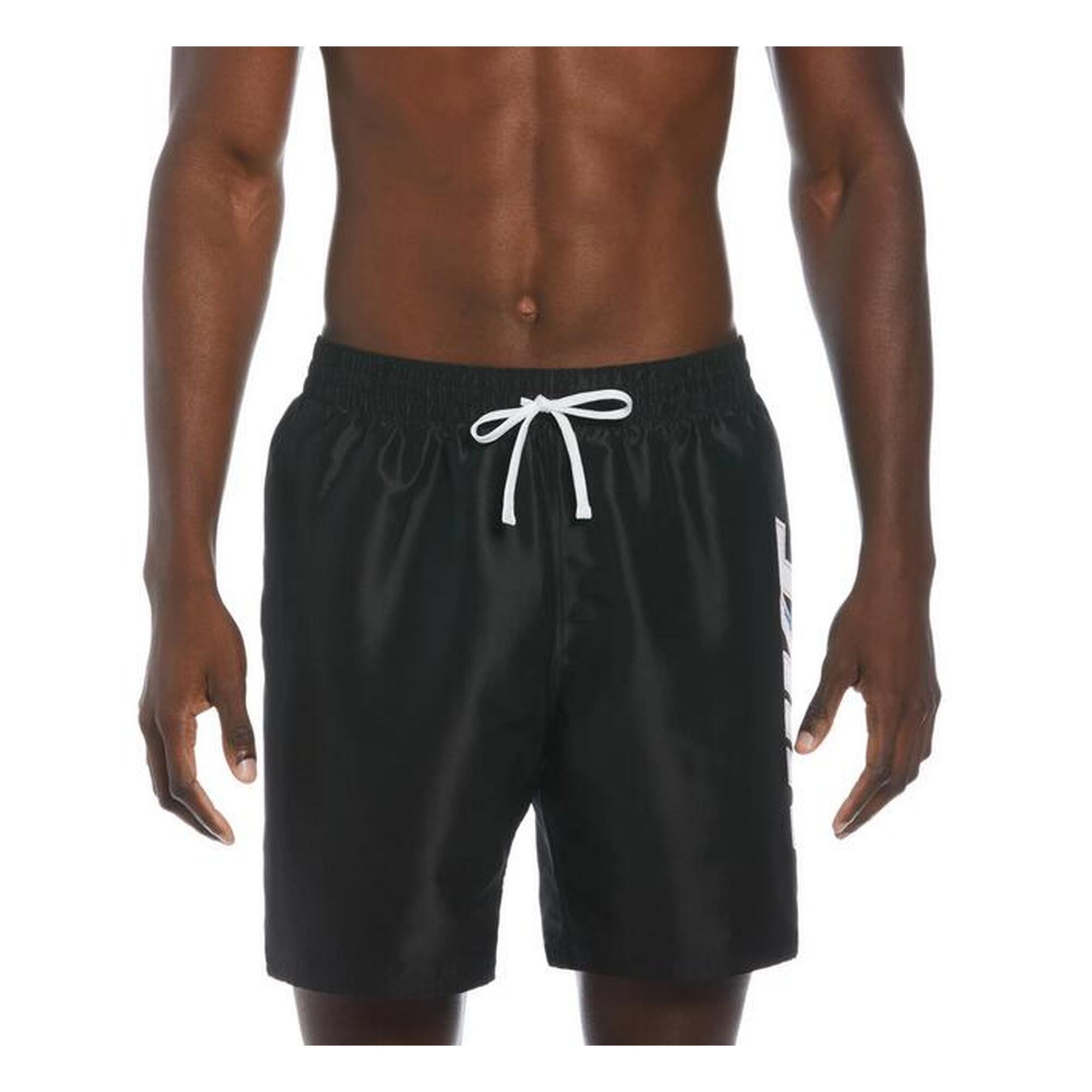 Nike - Short De Volley-ball Nike Big Block 7 - Noir - Taille L - Boardshort - Noir - Decathlon