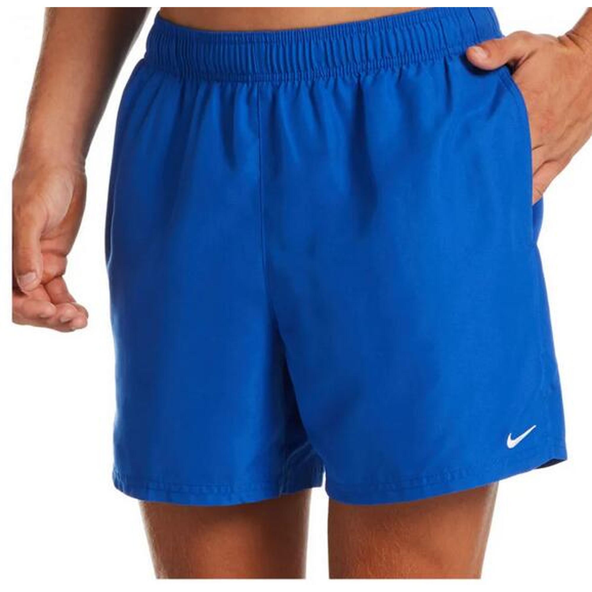 Nike - Short De Bain Homme Essential 5" Volley Nike - Maillot De Bain 1 Pièce - Bleu - Decathlon