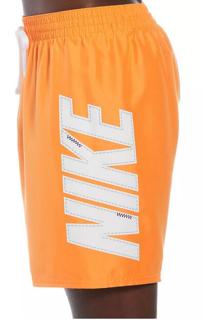 Costume da bagno uomo nike big logo - arancio 3/3
