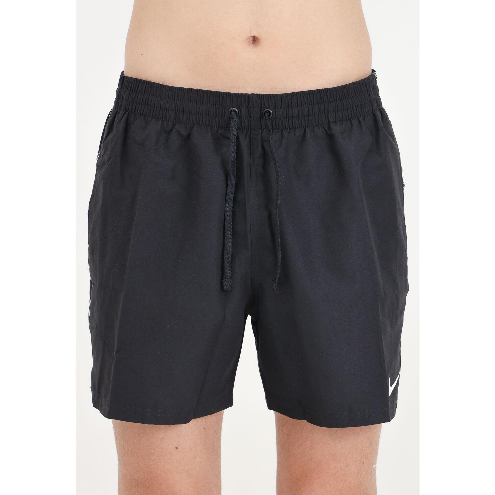 Nike - Costume Nike Logo Tape Lap 5" Volley Noir - Short - Noir - 38 S - Decathlon