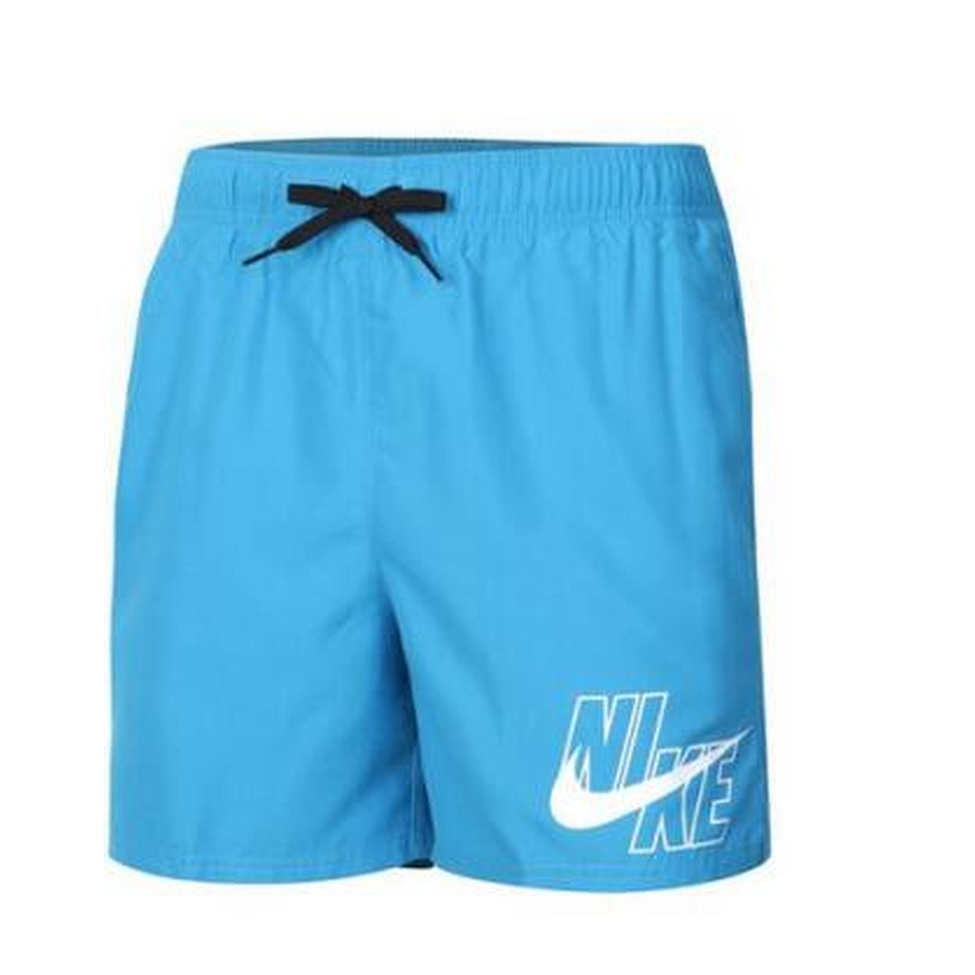 Zwemshorts 5 Volley Logo Blauw - NESSA566-406