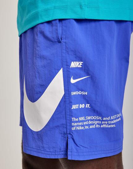 Costume da bagno uomo nike 7 volley - viola 3/4