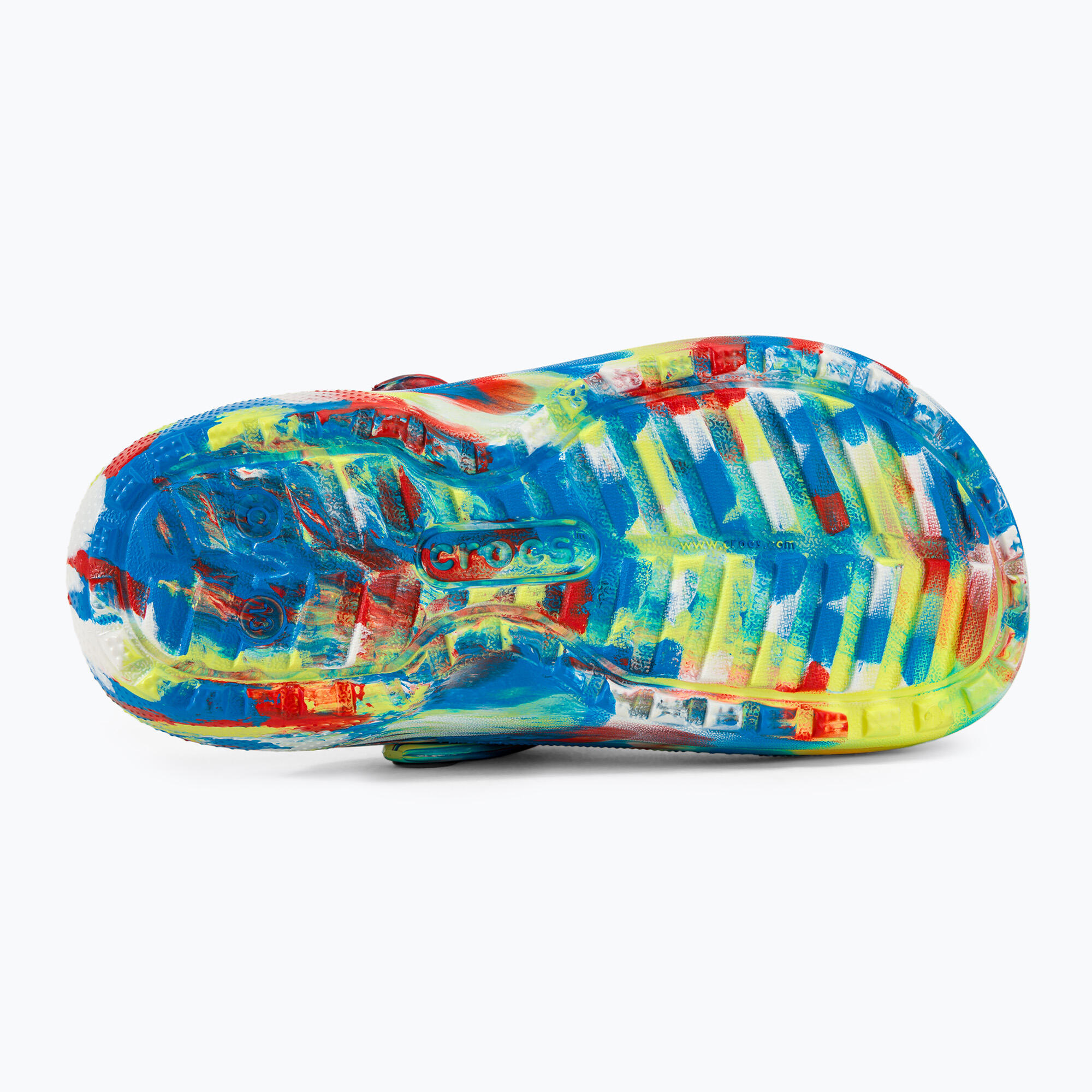 Ciabatte da bambino Crocs Classic Lined Marbled Clog 5/5