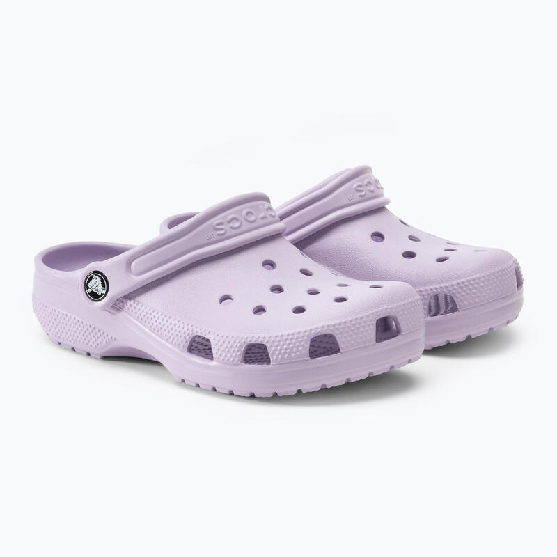 Papuci tip sabot copii surfare Classic Clog Kids, lavandă