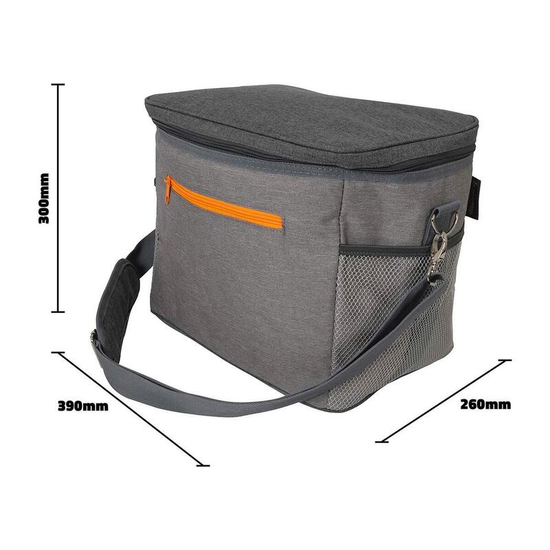 Bo-Camp - Bolsa nevera - Gris - 30 Litros