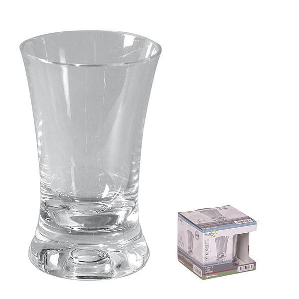 Lot de 4 verres à liqueur Camping Shots courts verre plastique Pinnchen 45ml