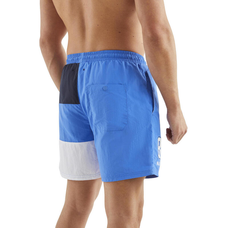 Pantaloni scurti de baie barbati Nautica Maze 4 Swim Short, Albastru