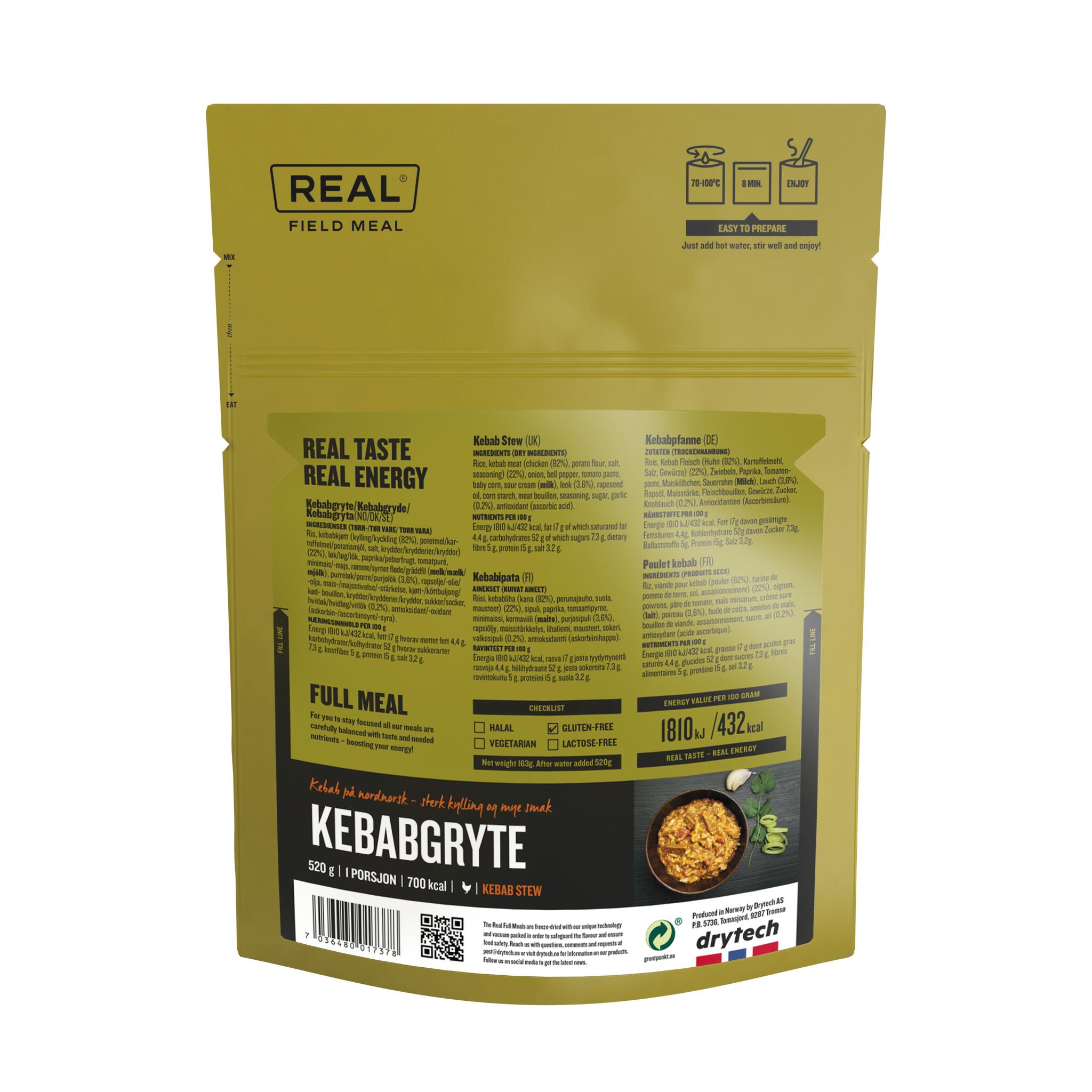 REAL Field Meal -Full Meal-Ragoût de Kebab 2/3