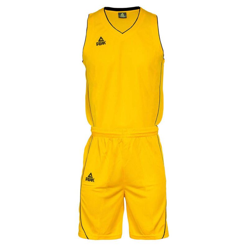 Peak férfi kosárlabda mez szett, sárga színben