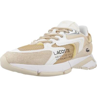 Sneakers lacoste model neo textile kleur beige