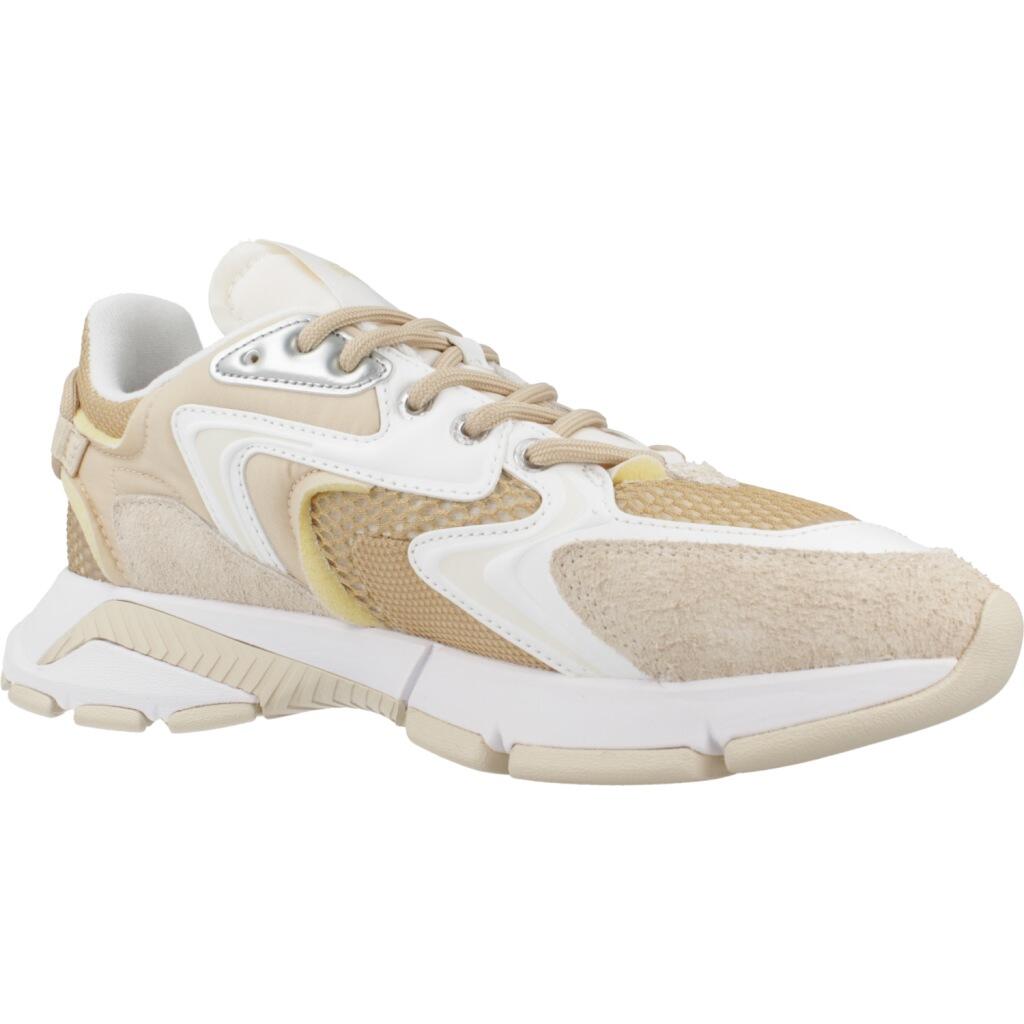 Mens L003 Neo Leather Trainers (Tan/White) 5/5
