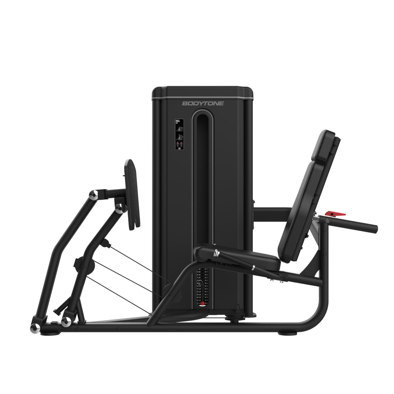 Máquina profesional prensa horizontal 90 kg FD06 Bodytone 2/3