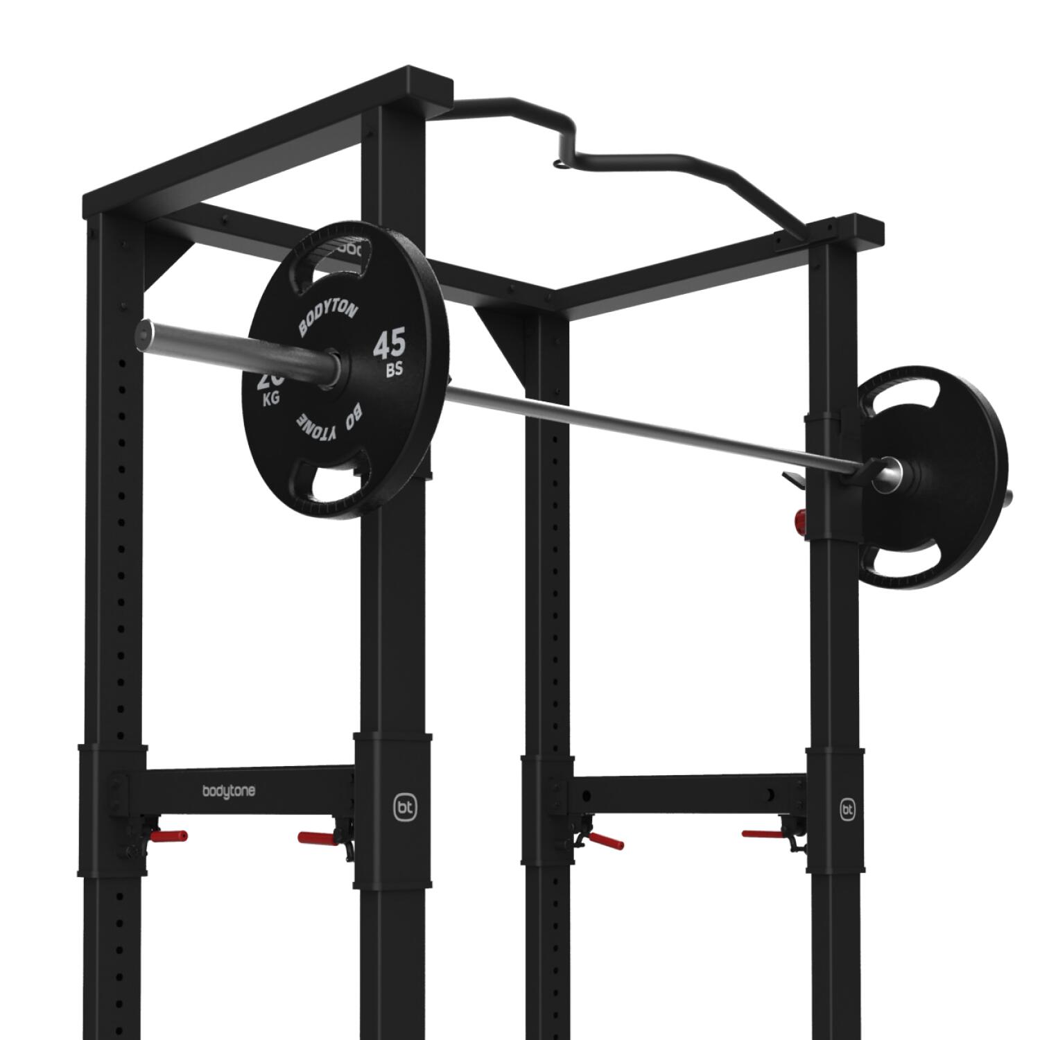 Jaula sentadillas power rack profesional regulable FBC10B Bodytone 7/7