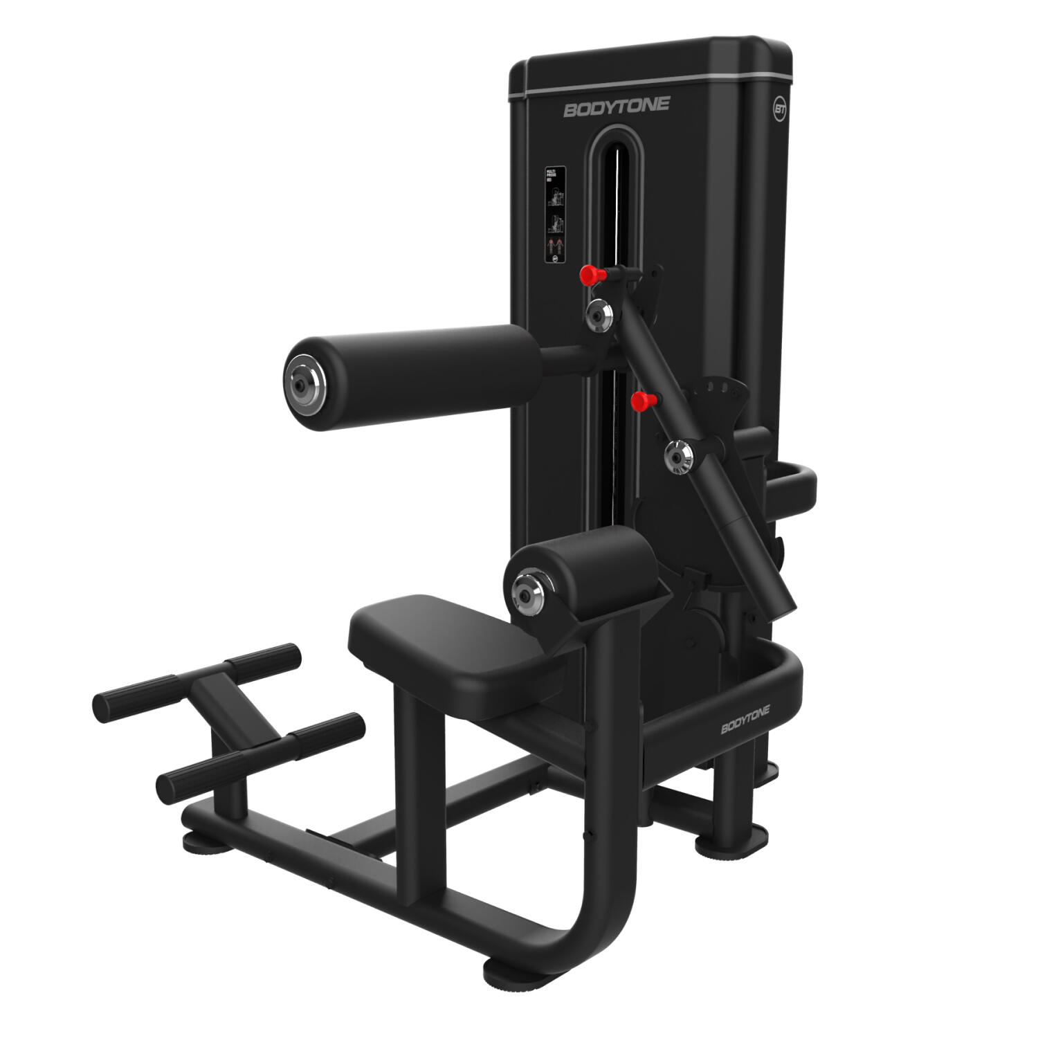Máquina profesional abdominales y extensión de espalda 80 kg FD08 Bodytone 3/3
