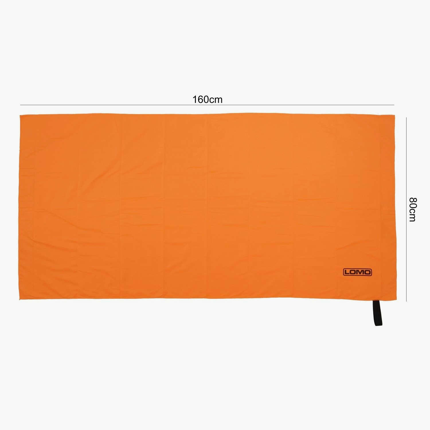 Lomo Extra Large Microfibre Towel - Orange 5/8