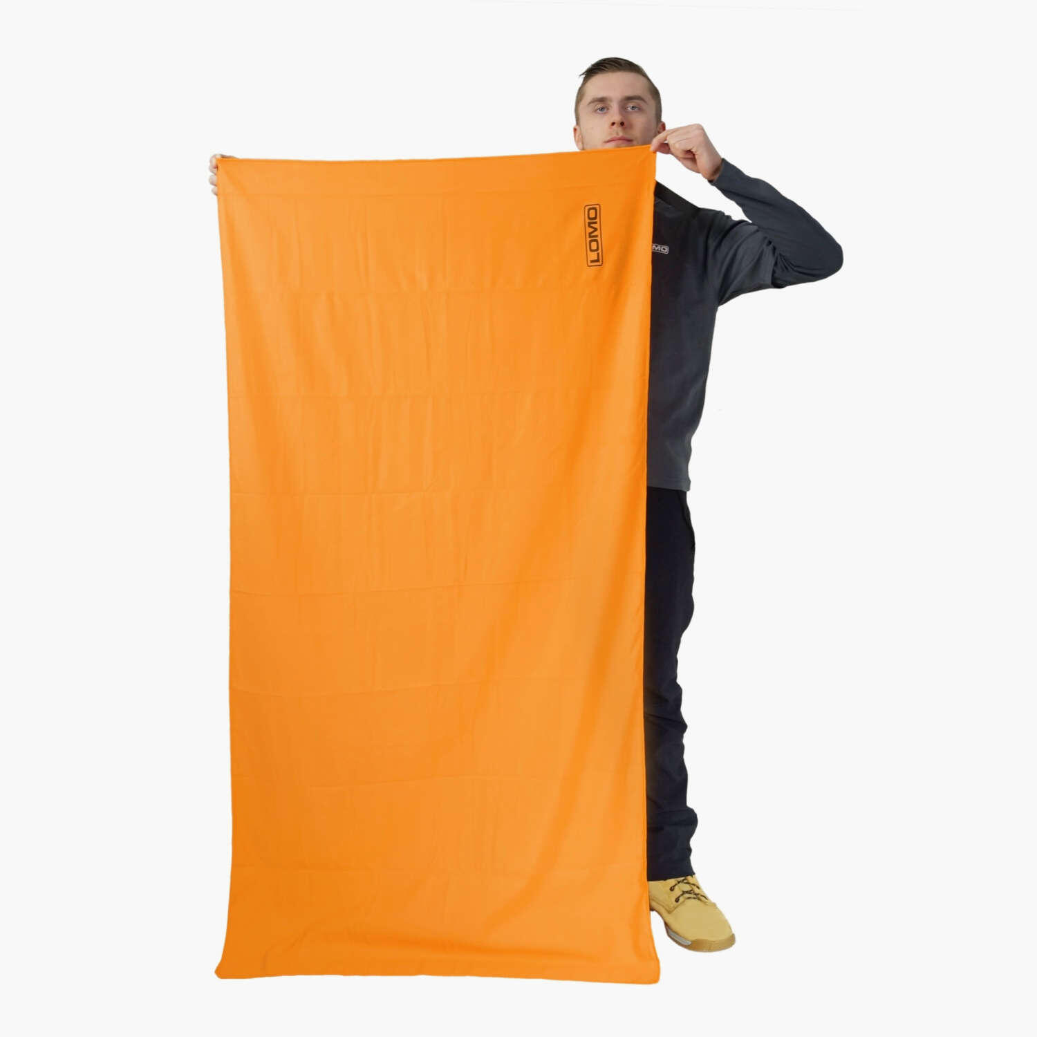Lomo Extra Large Microfibre Towel - Orange 2/8