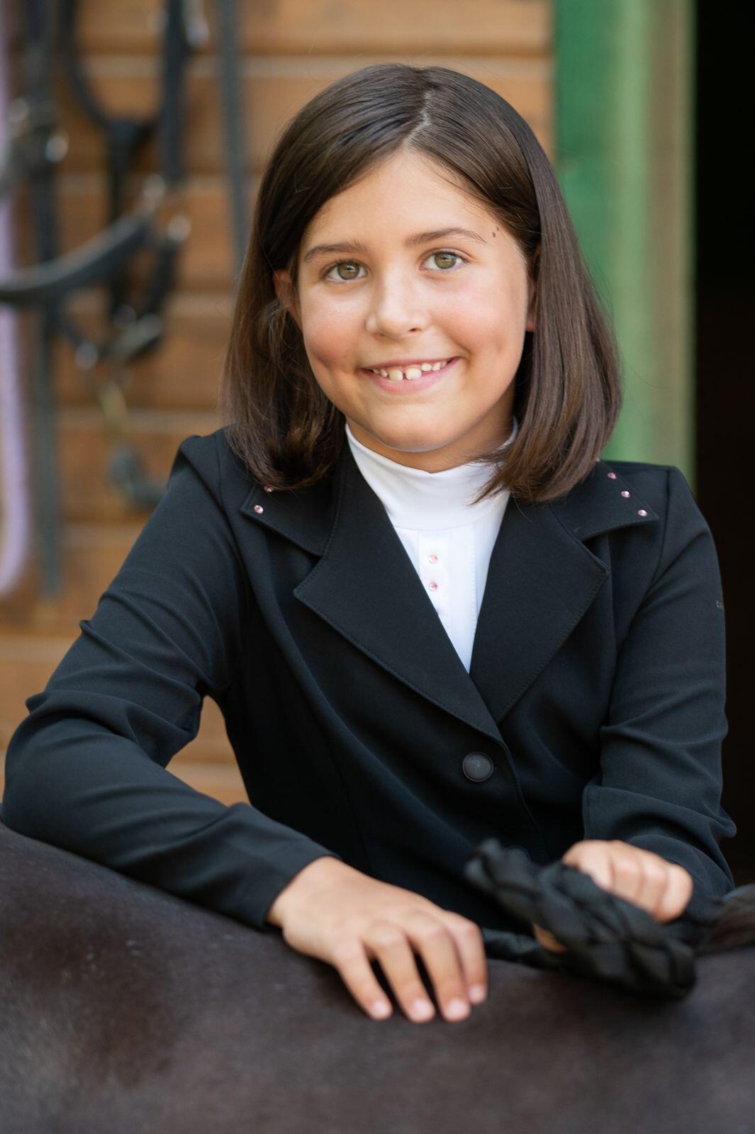 Turnierjacke für Kinder ILOVE CRYSTAL - Softshell, Technische Turnierbekleidung 6/6