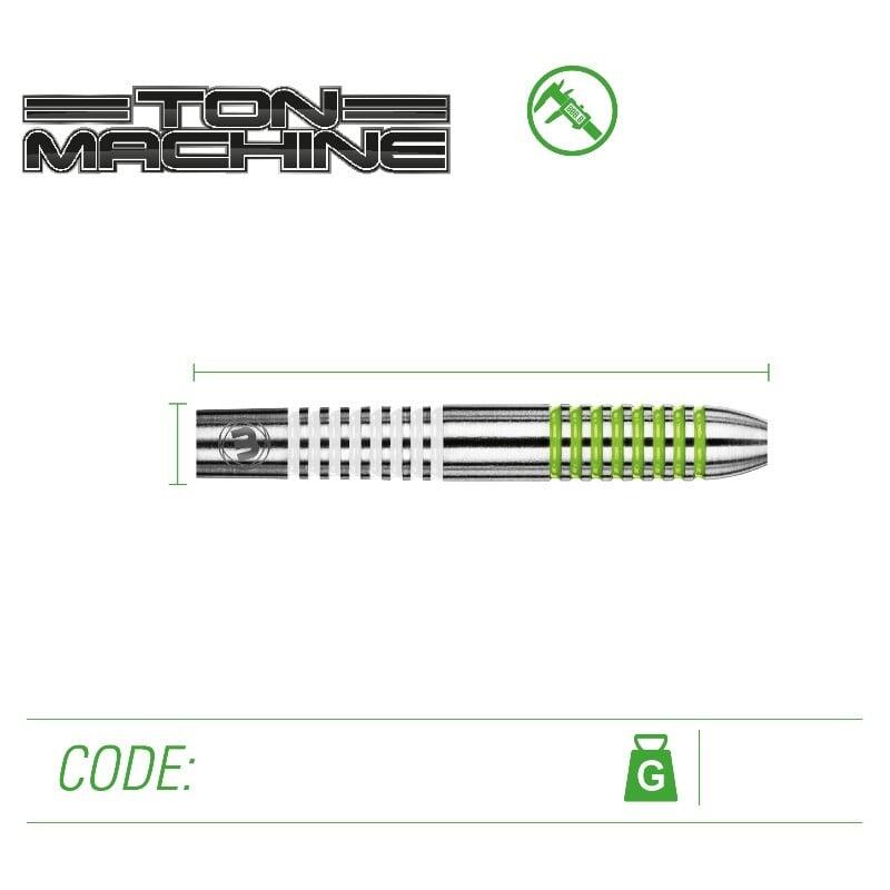 Ton Machine fléchettes point en acier 23gr 4/7