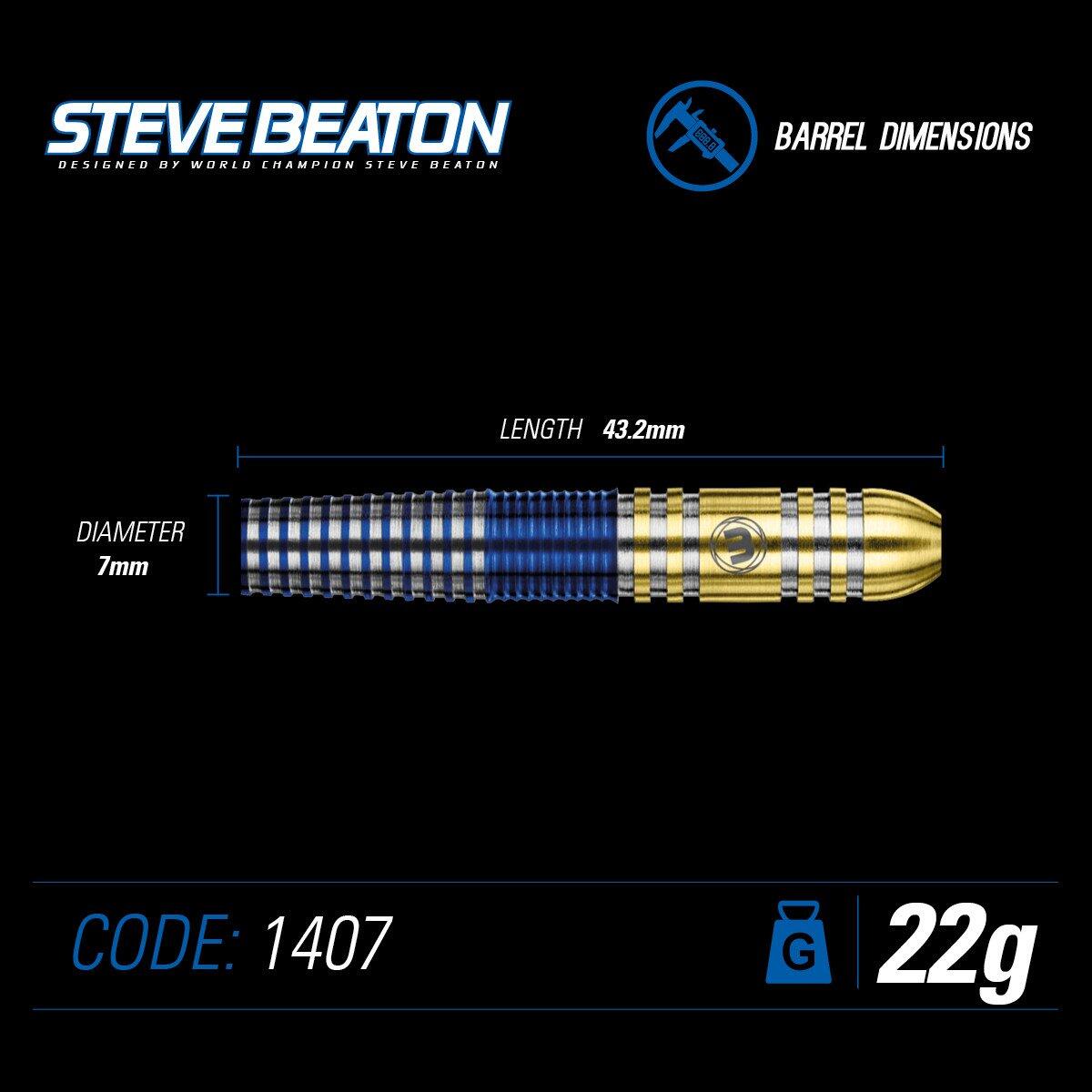 Winmau Steve Beaton Steeldart 1407  24g 5/5