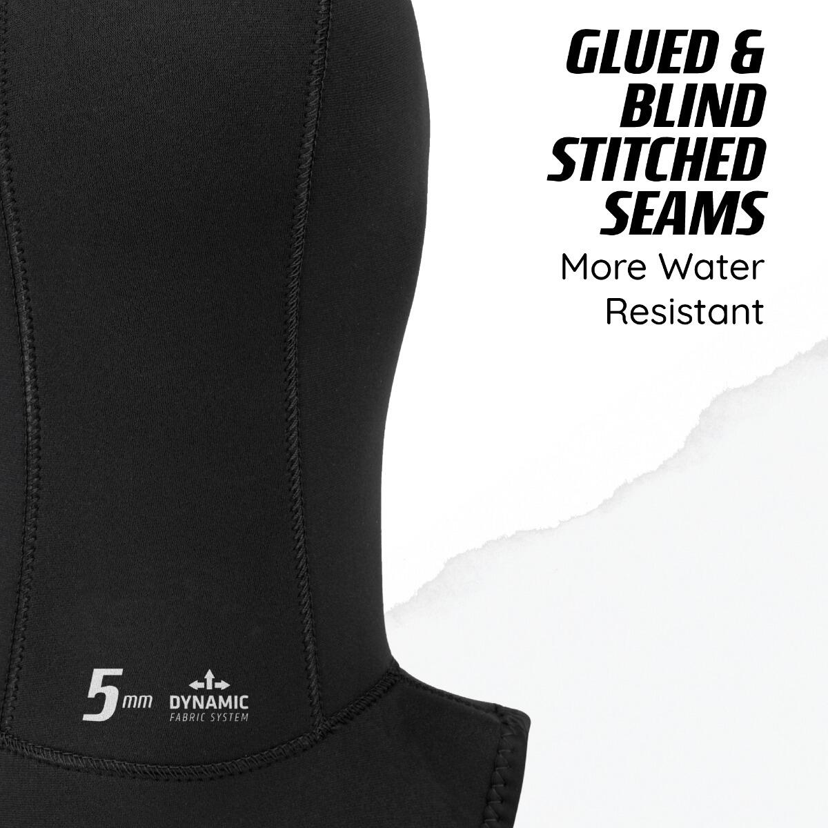 Osprey Wetsuit Hood Unisex Adult 5mm Neoprene, Thermal Diving Hood 5/6