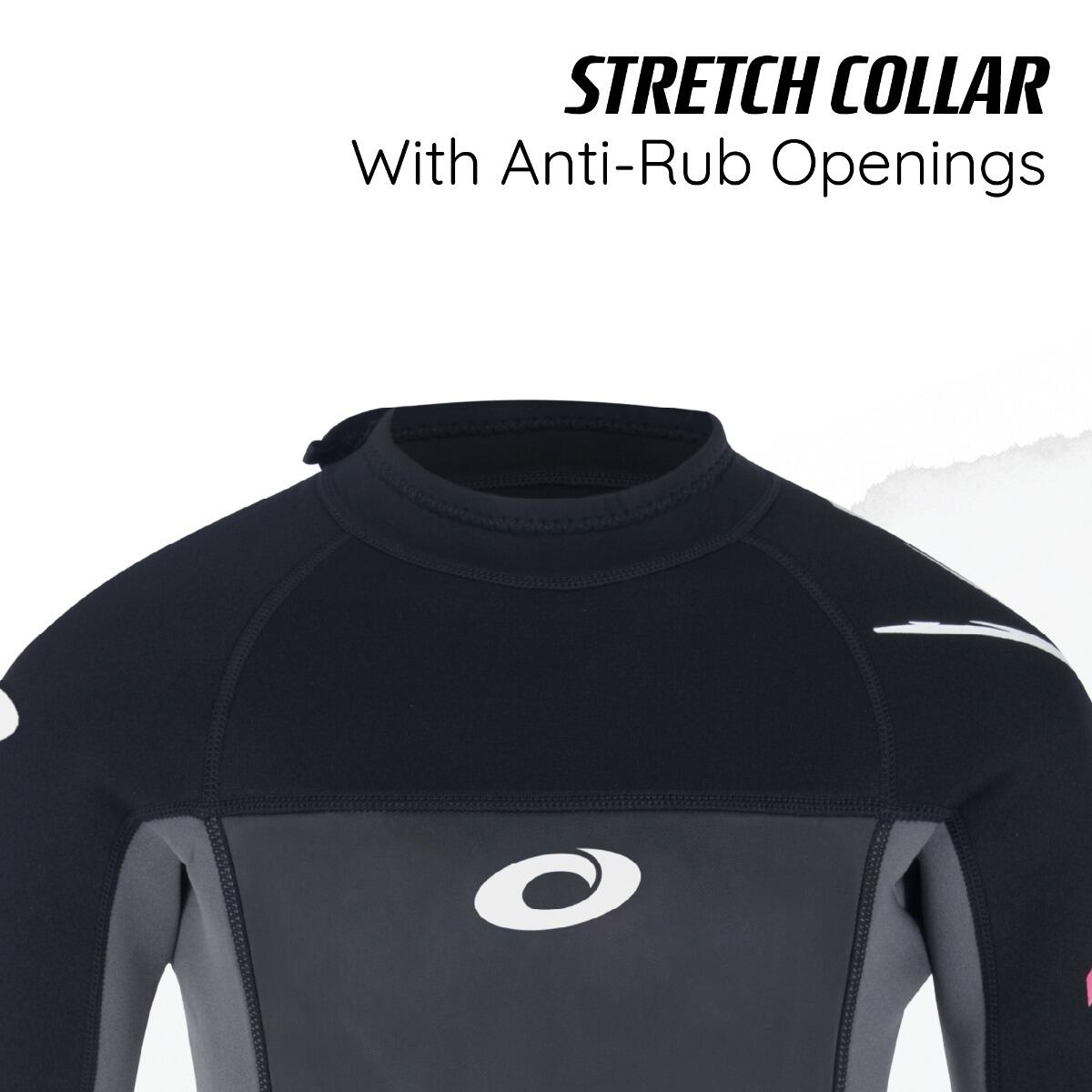Osprey Kids Shorty Origin 3mm Wetsuit | Short Sleeve Wetsuit, Pink 5/6