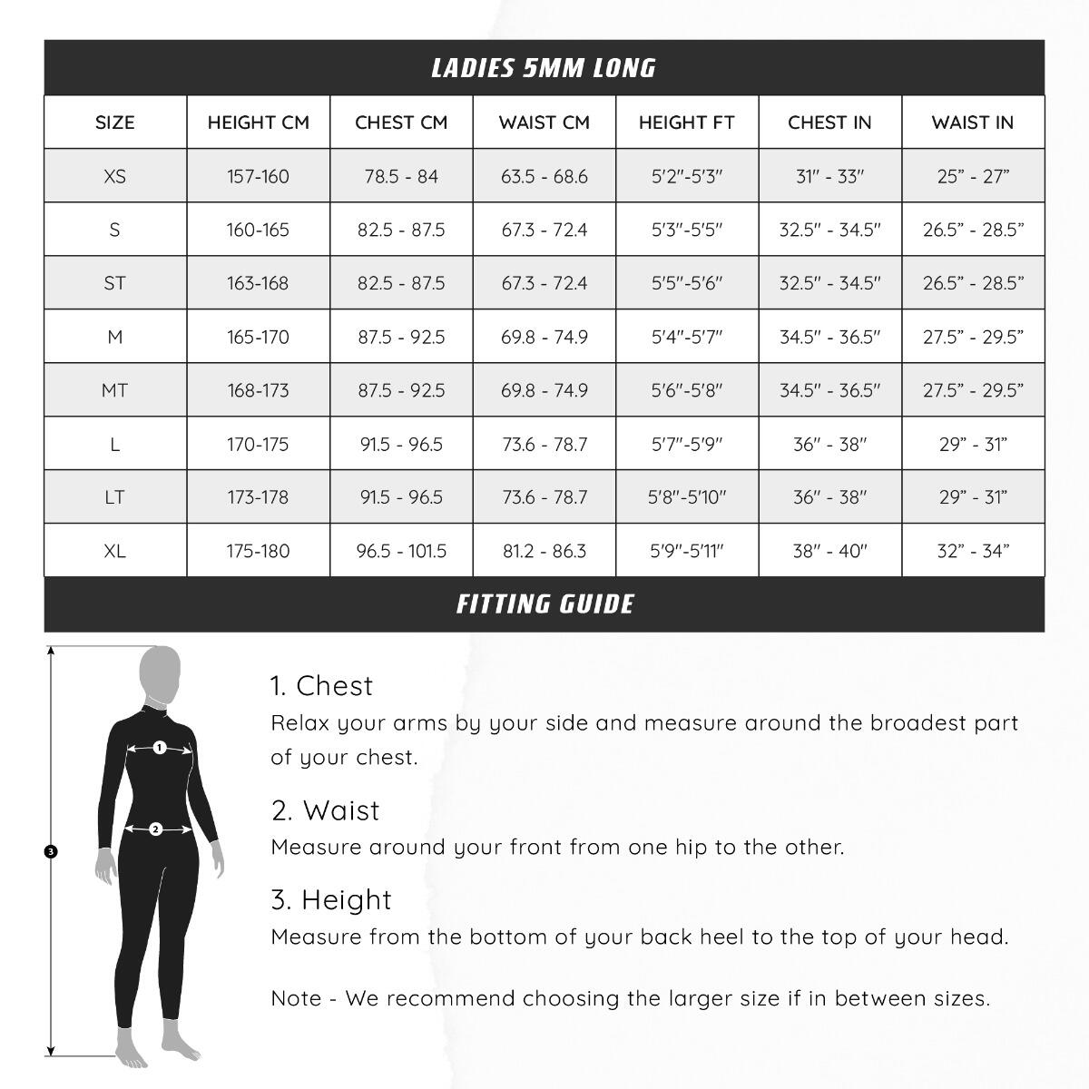 Osprey Womens Origin 5mm Wetsuit | Full Length Neoprene Wetsuit, Blue 5/6