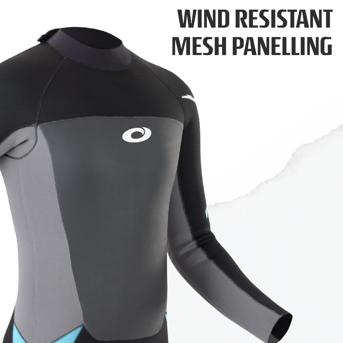 Osprey Womens Origin 5mm Wetsuit | Full Length Neoprene Wetsuit, Blue 6/6