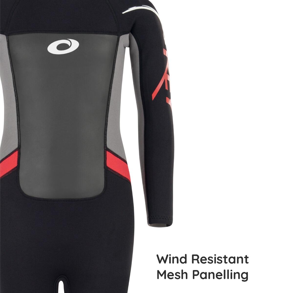 Osprey Kids Origin 3mm Wetsuit | Full Length Neoprene Wetsuit, Red 6/6
