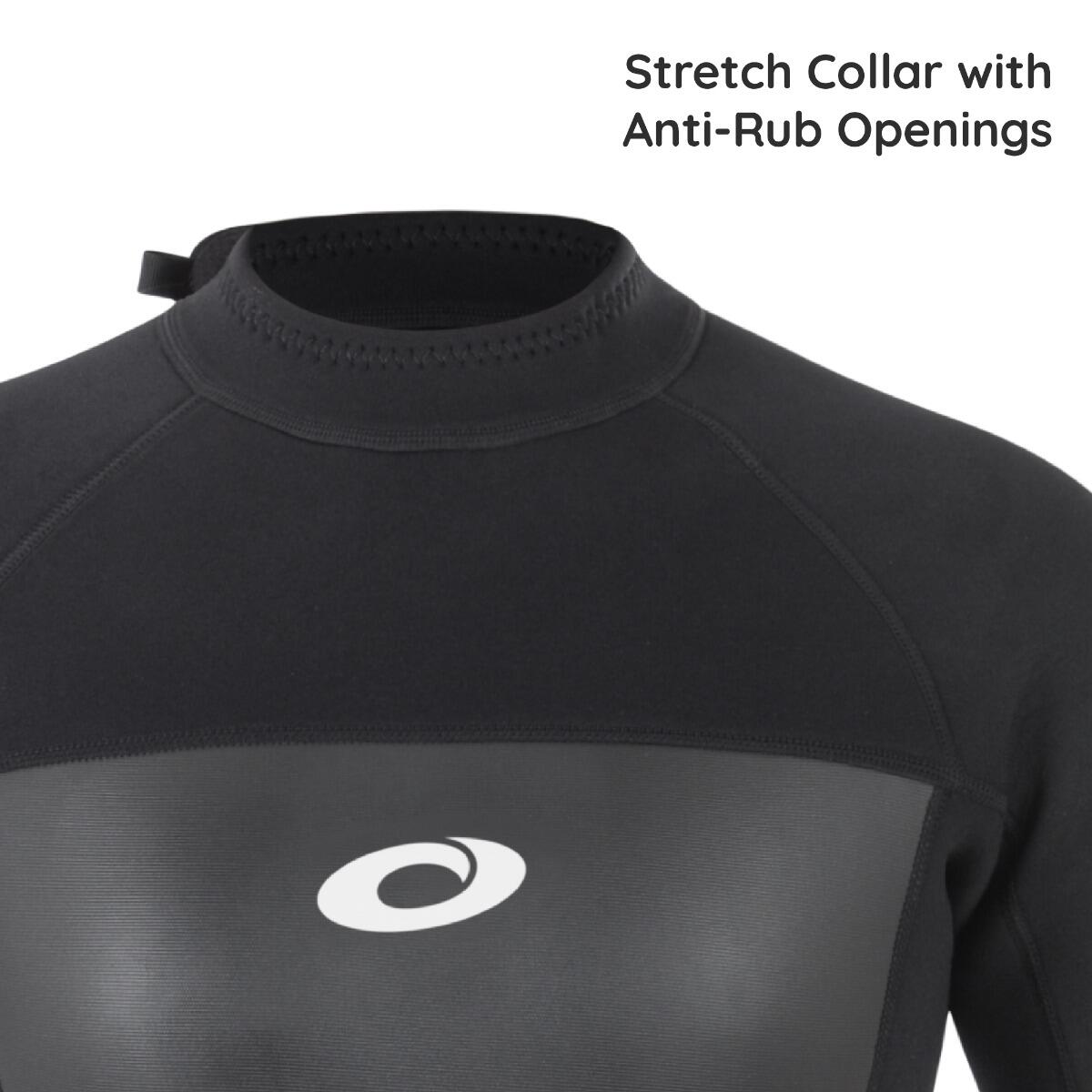 Osprey Origin Ladies Wetsuit Shorty Black - Size L 5/6