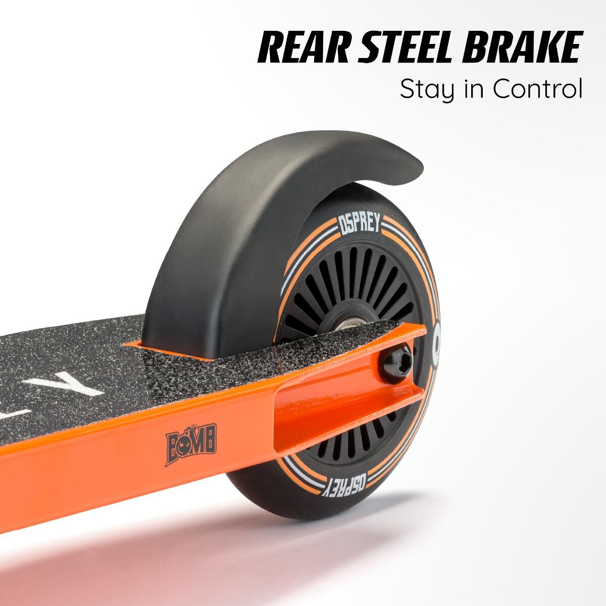 Osprey Kids Stunt Scooter Kick T-Bar Street Pro 360 Spin Scooter 5/6