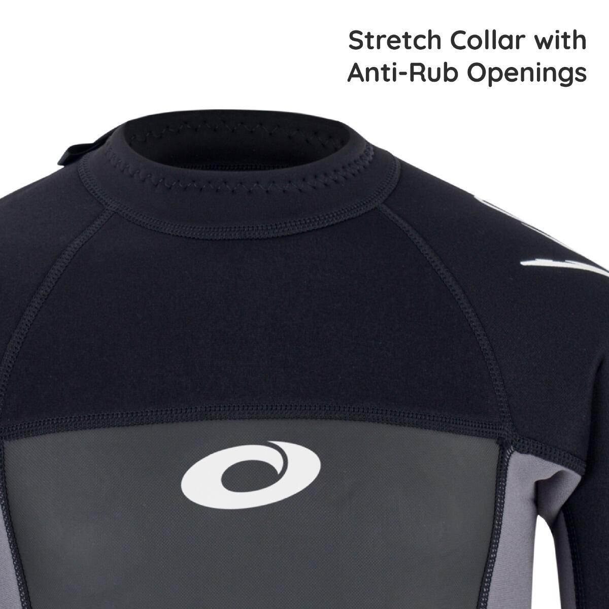 Osprey Kids Shorty Origin 3mm Wetsuit | Short Sleeve Wetsuit, Red 6/6