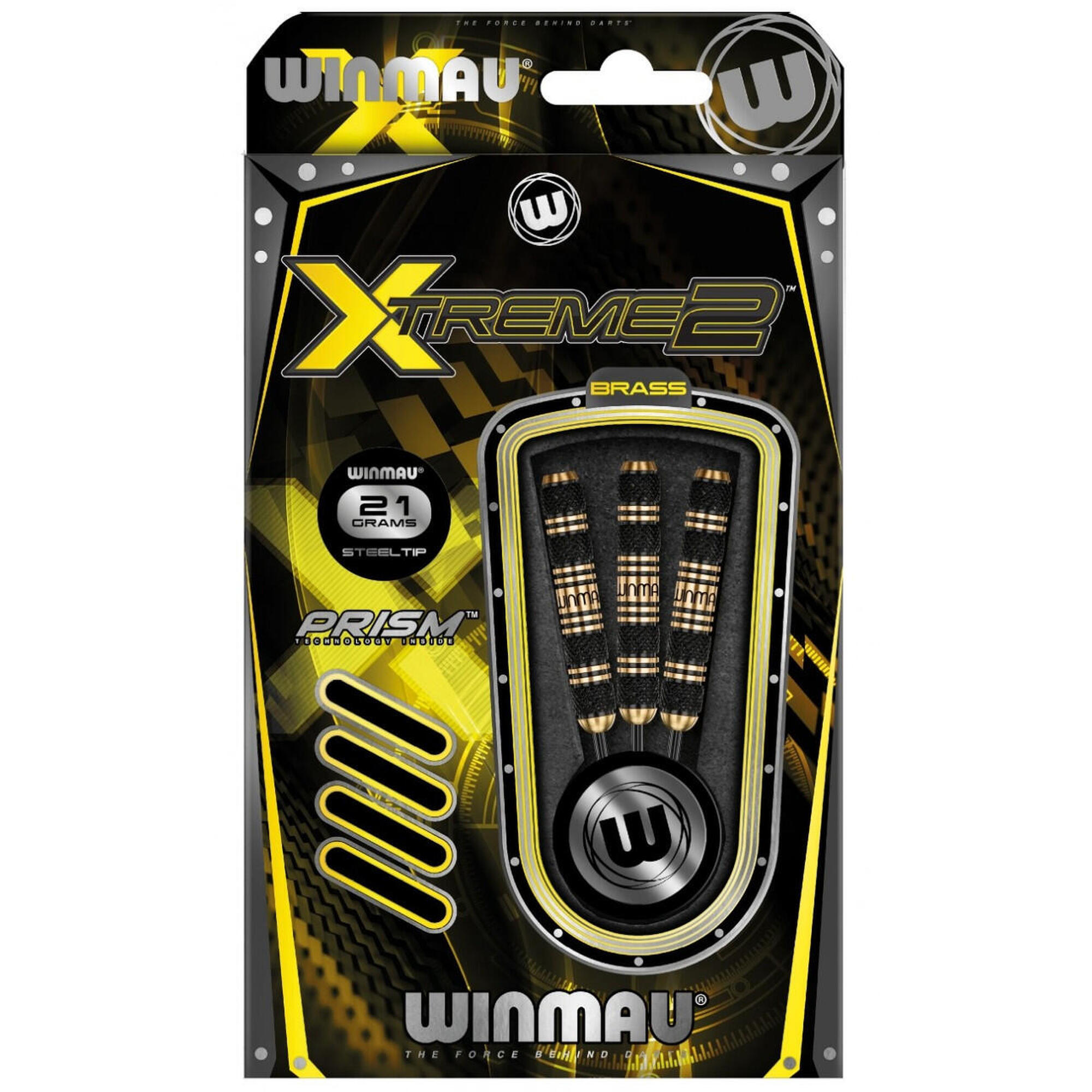 Winmau Xtreme2 sárgaréz acél hegyű darts