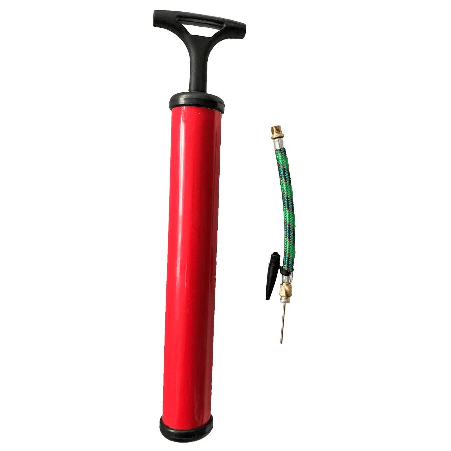 INFLATING PUMP WITH NEEDLE - 300 X 40 MM - RED