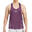 Men's Y Back Gym Tank Top - Purple