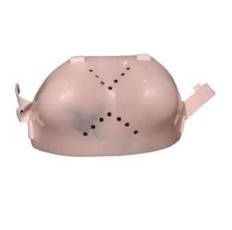 Plastic Chest Guard White EconoGuard for Women