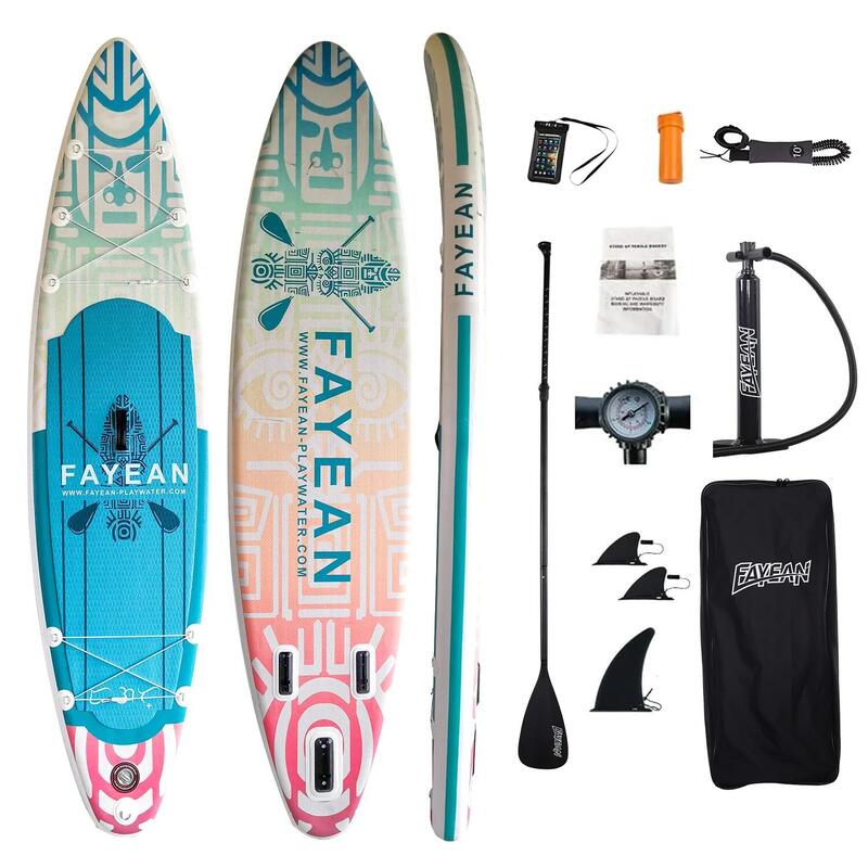 COLOR GRADIENT-A STAND-UP PADDLE BOARD SET