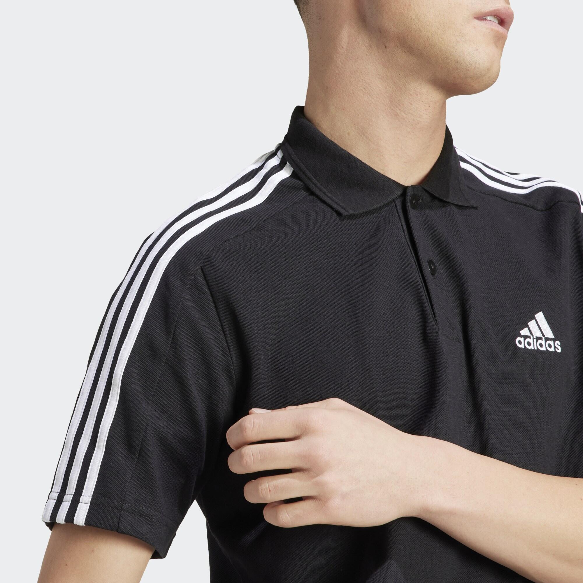 Polo em Piqué 3-Stripes Essentials 6/7