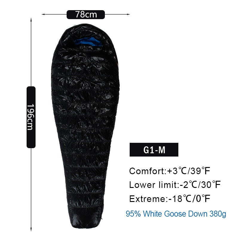 NNEOBA Mummy Camping Sleeping Bag