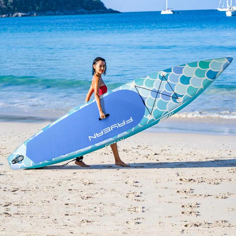 FISH SCALE 11'*32.7"*6" STAND-UP PADDLE BOARD SET