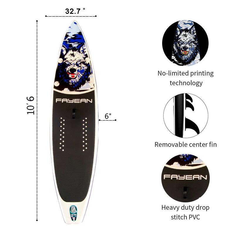 WOLF 10'5'' STAND-UP PADDLE BOARD SET