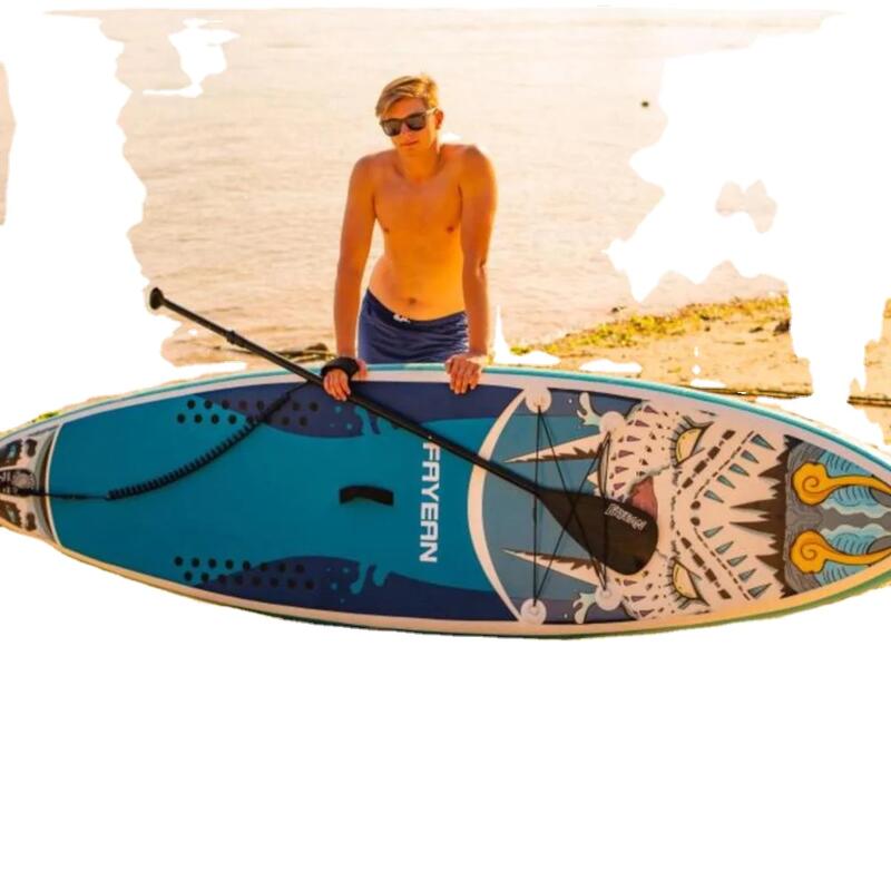 Tiger blue 10'9'' STAND-UP PADDLE BOARD SET