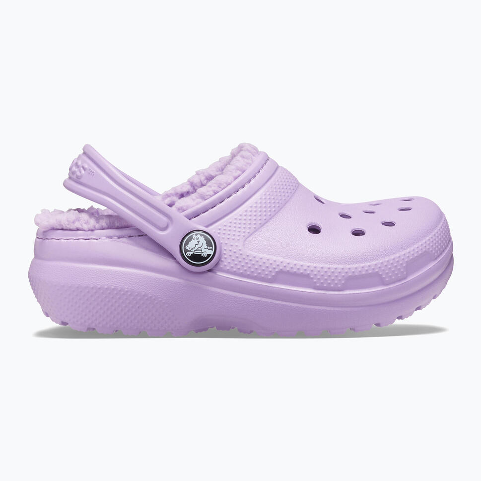 Klapki dziecięce Crocs Classic Lined