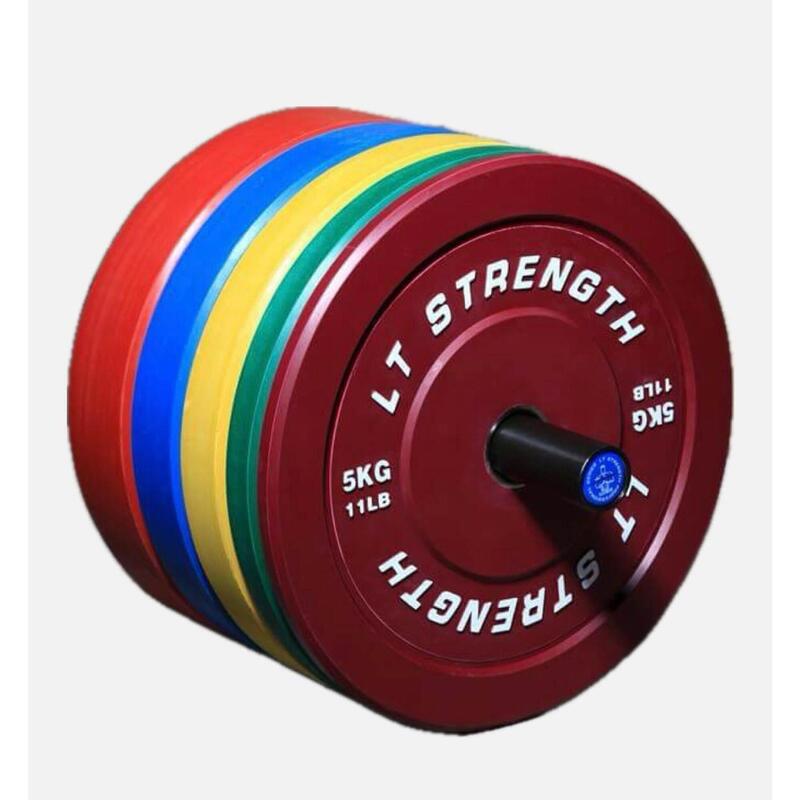 Colored Weight Plates (2 x 25kg) - Red