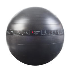 Balle Lestée - 75 cm Noir