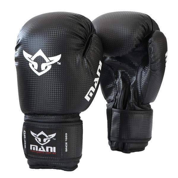BLACK BOXING TRAINING GLOVES FOR TEENAGE