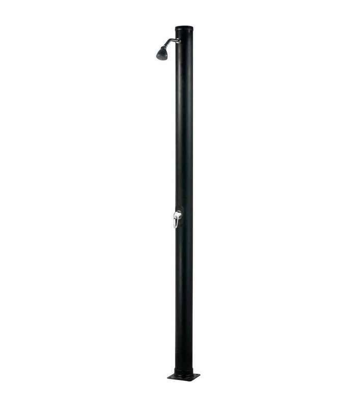 Chuveiro solar em pvc preto 20 l