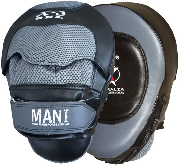 Gel Curved Leather Focus Pads