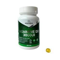 Vitamine D3 - 3000 UI formule - 120 drops - 100% vegan - voor 4 maand