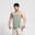 Men's Plain Y Back Workout Sport Tank Top - Green